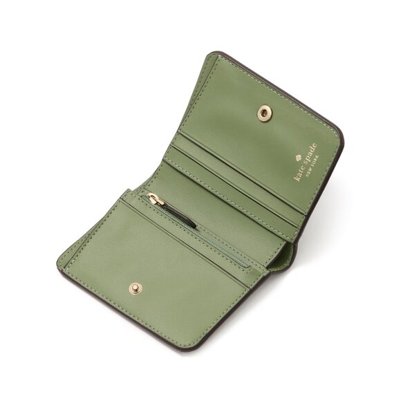 New Kate Spade Lena Small Bifold Wallet Romaine - Picture 3 of 3
